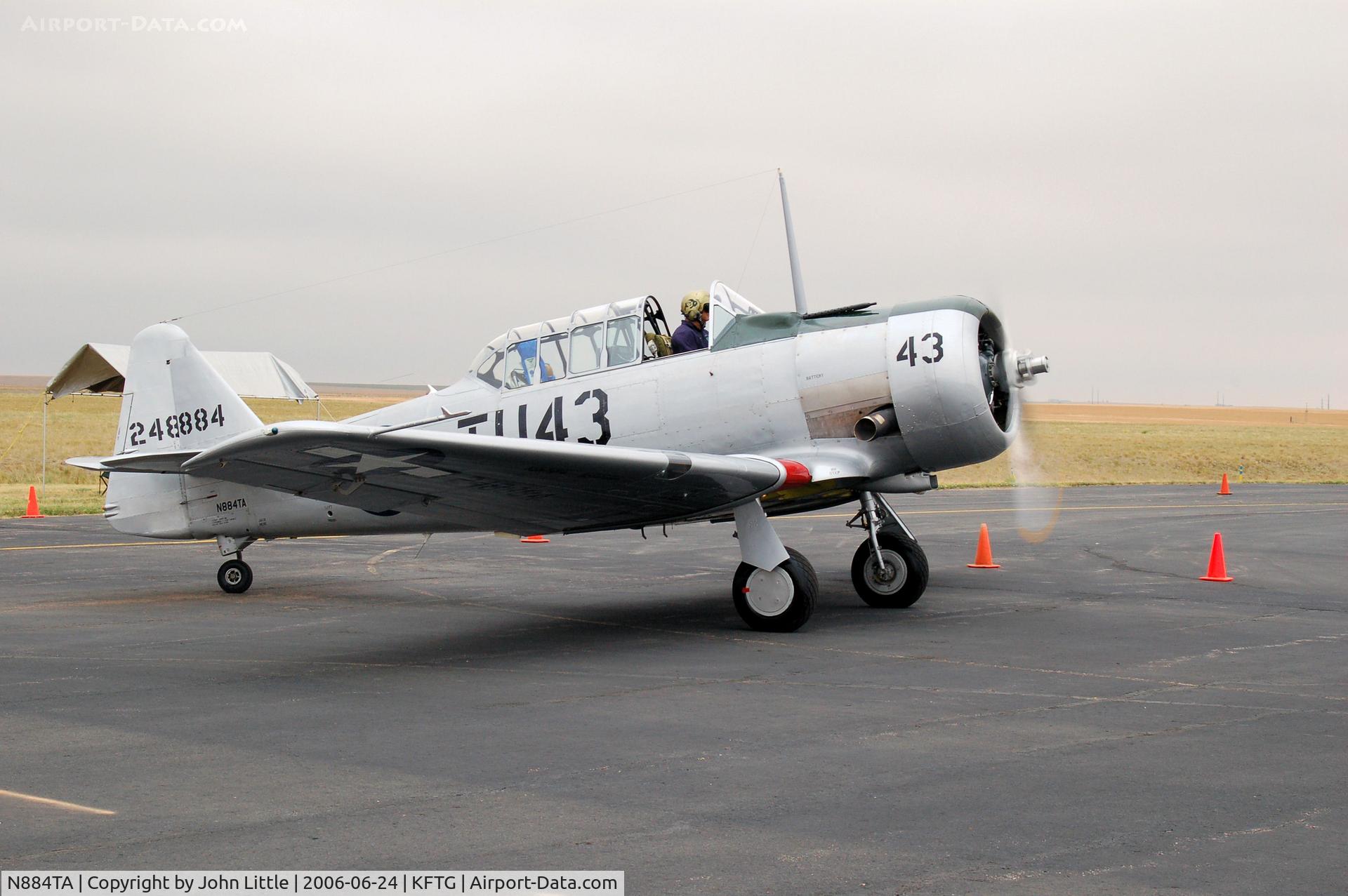 N884TA, 1959 North American AT-6G Texan C/N 168-294 (49-3190), EAA Fly-In 2006 - Front Range