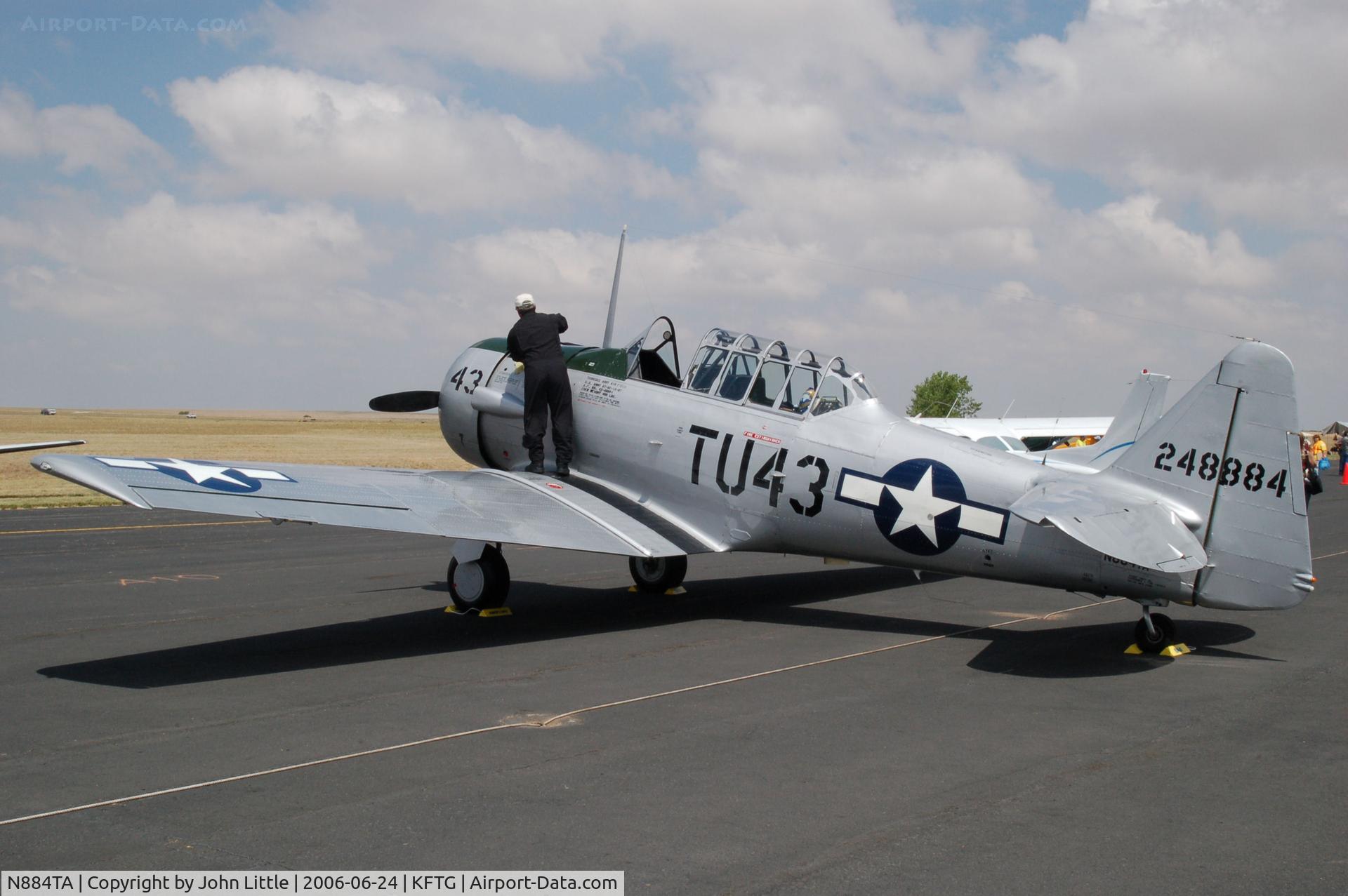 N884TA, 1959 North American AT-6G Texan C/N 168-294 (49-3190), 