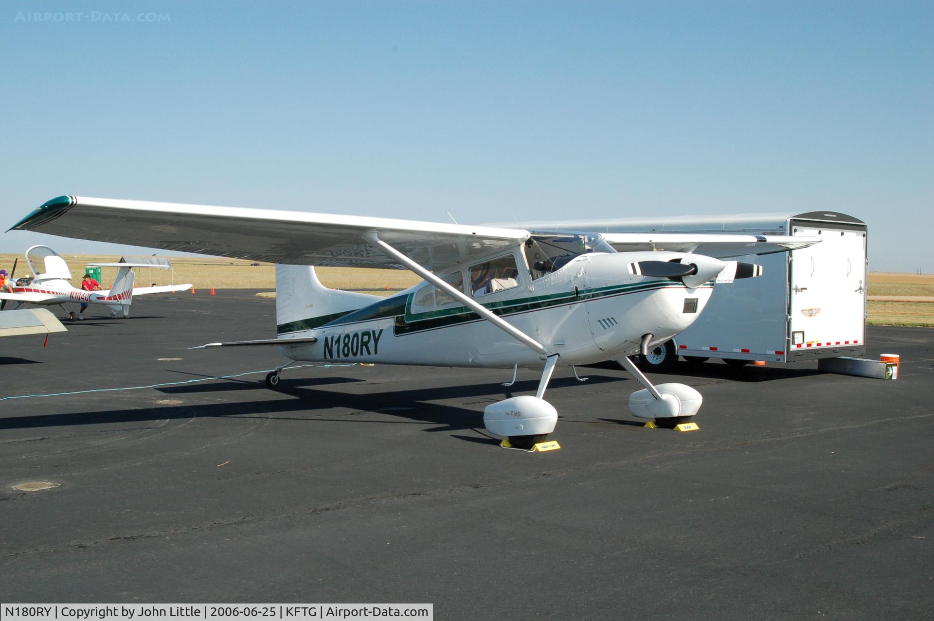 N180RY, 1964 Cessna 180H Skywagon C/N 18051455, EAA Fly-In - 2006