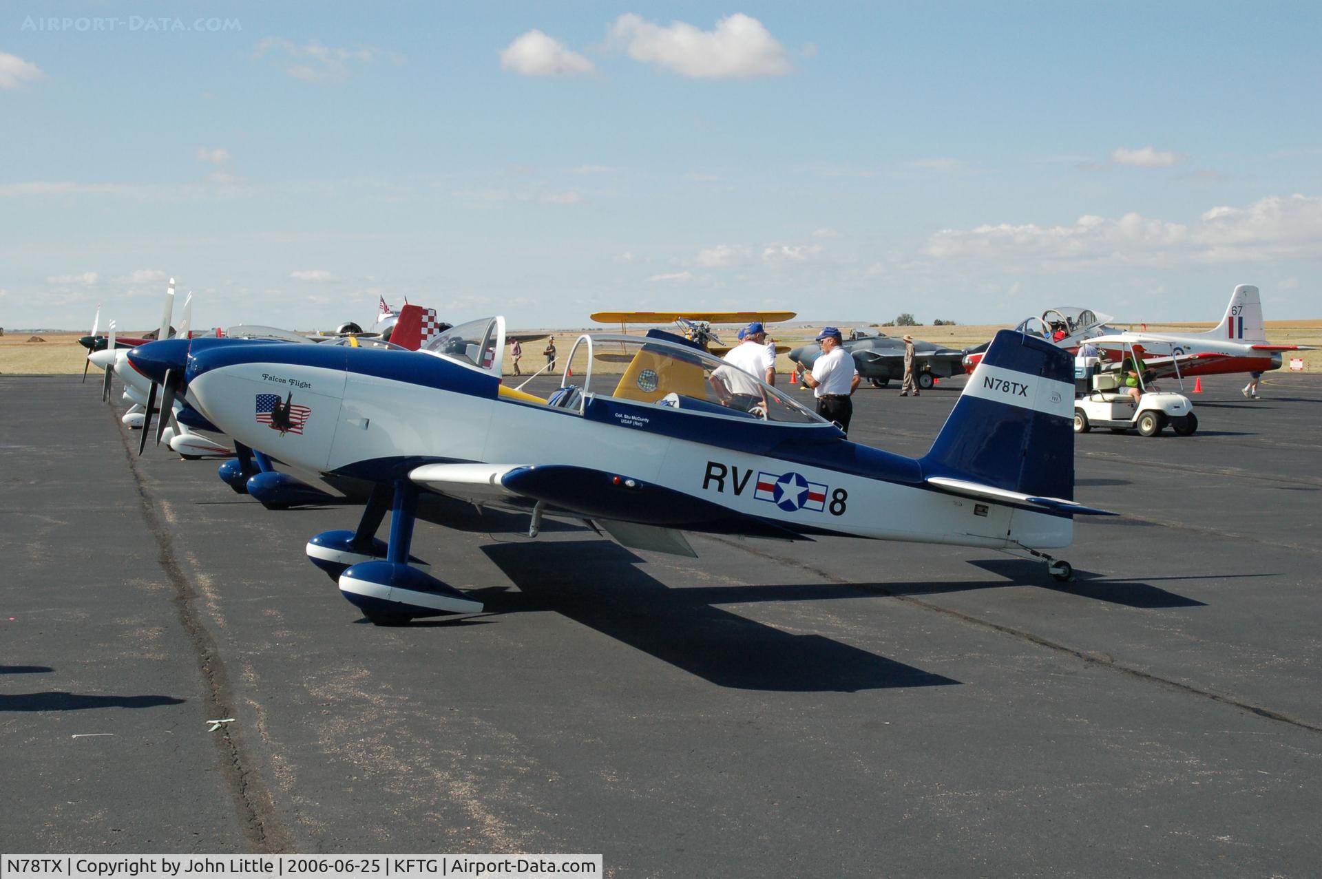 N78TX, 2001 Vans RV-8 C/N 80796, Formation Team EAA Fly-In - 2006