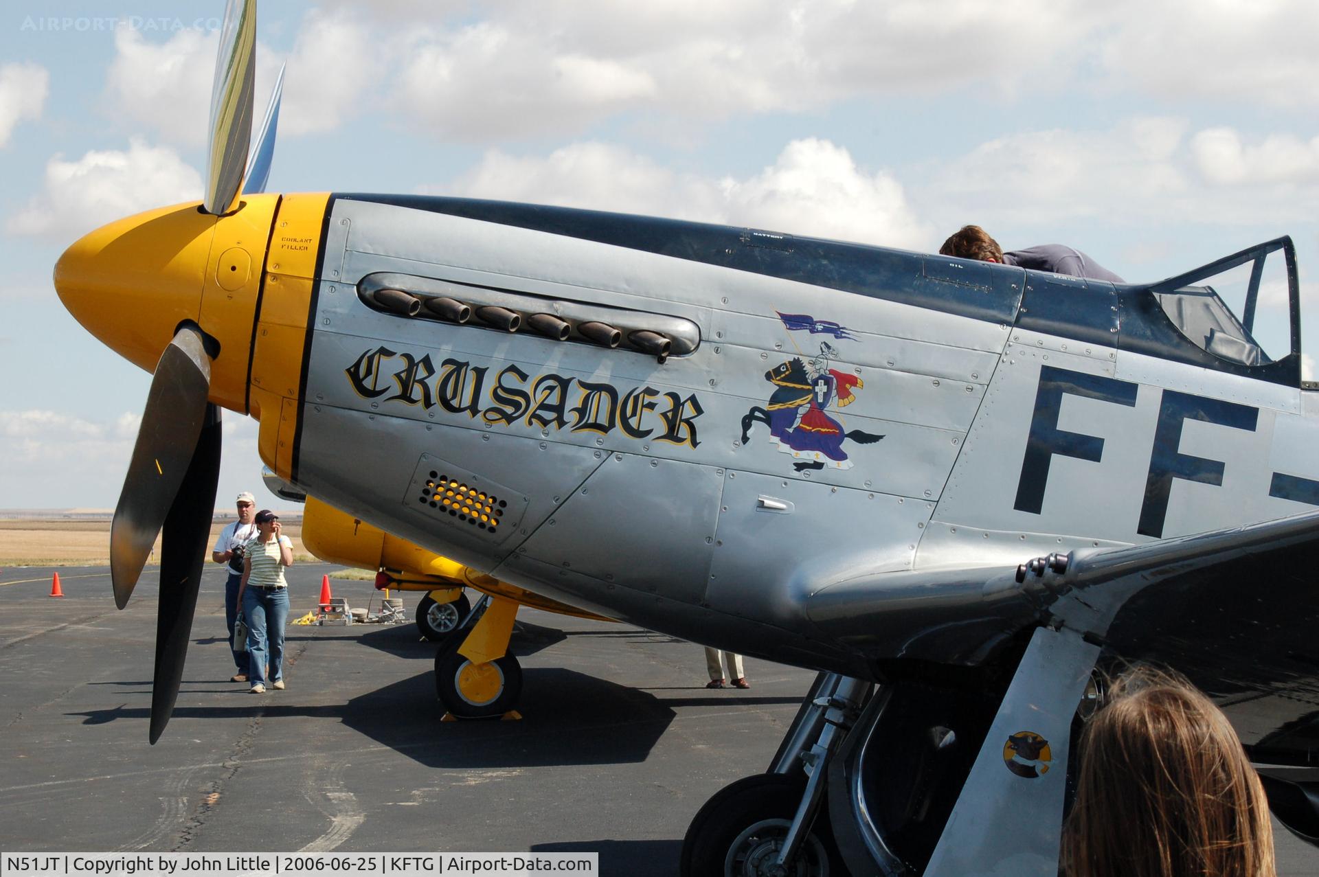N51JT, 1946 North American P-51D Mustang C/N 122-41122 (44-74582), P-51 Mustang EAA Fly-In - 2006