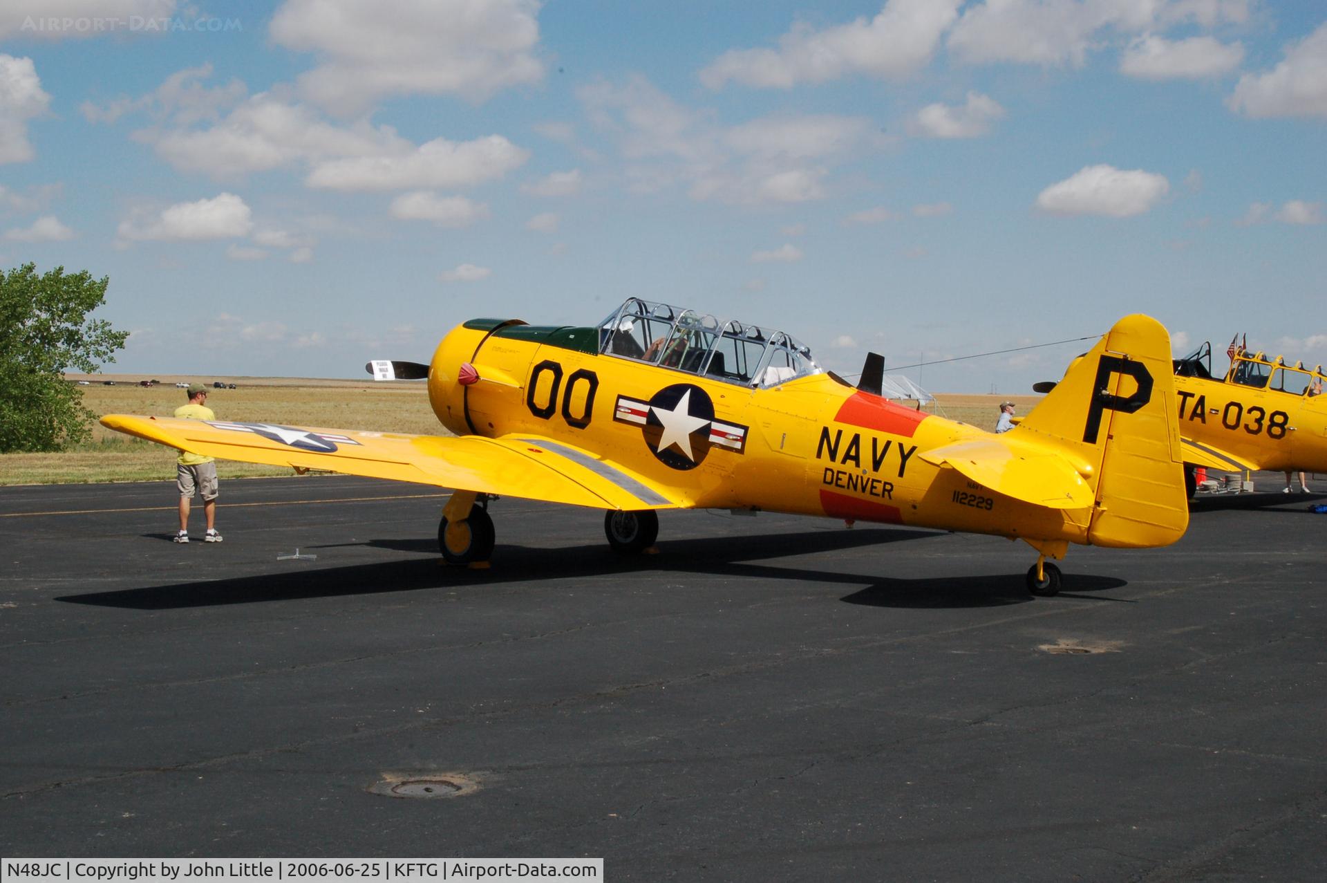 N48JC, North American AT-6G Texan Texan C/N 121-43192, EAA Fly-In - 2006