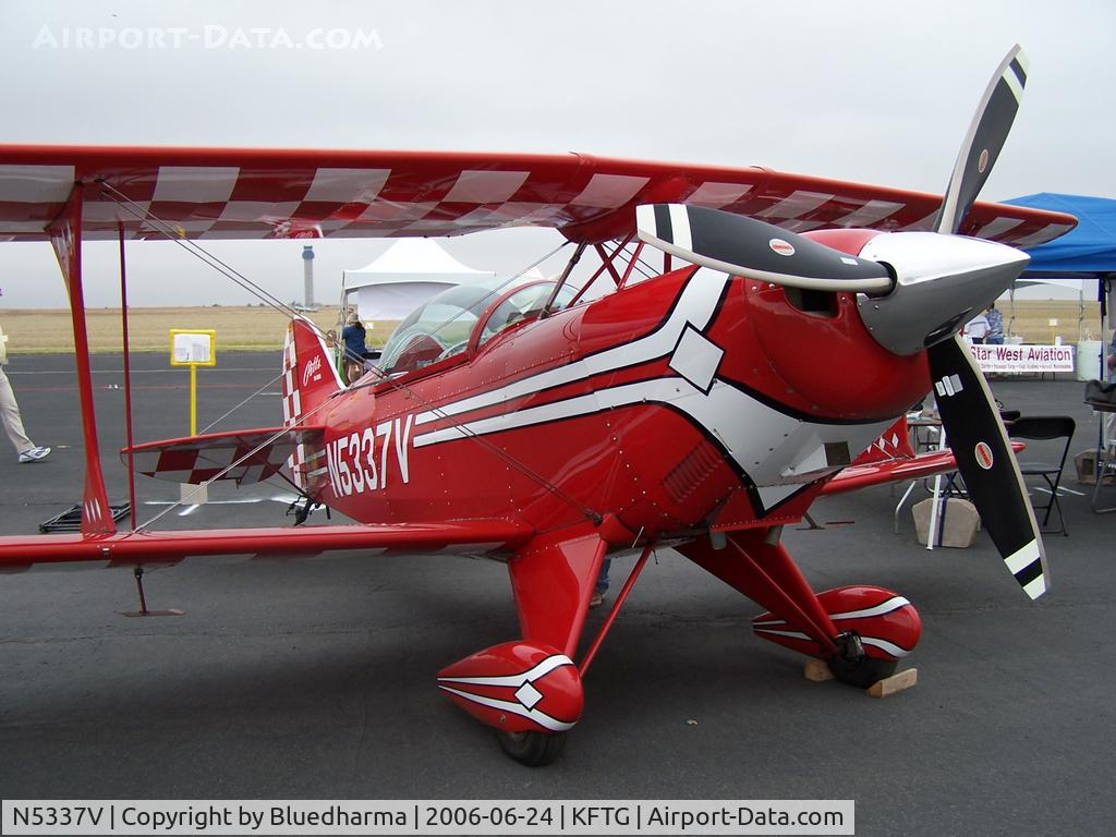 N5337V, Christen Pitts S-2B Special C/N 5074, Front Starboard View