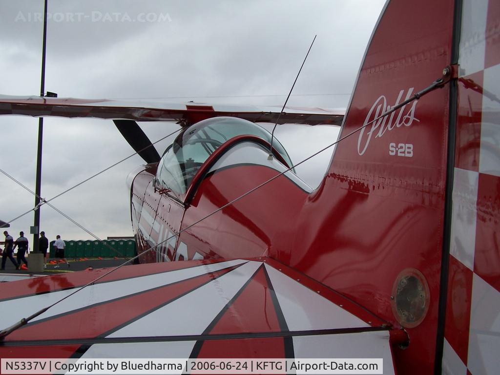 N5337V, Christen Pitts S-2B Special C/N 5074, Port Tail View
