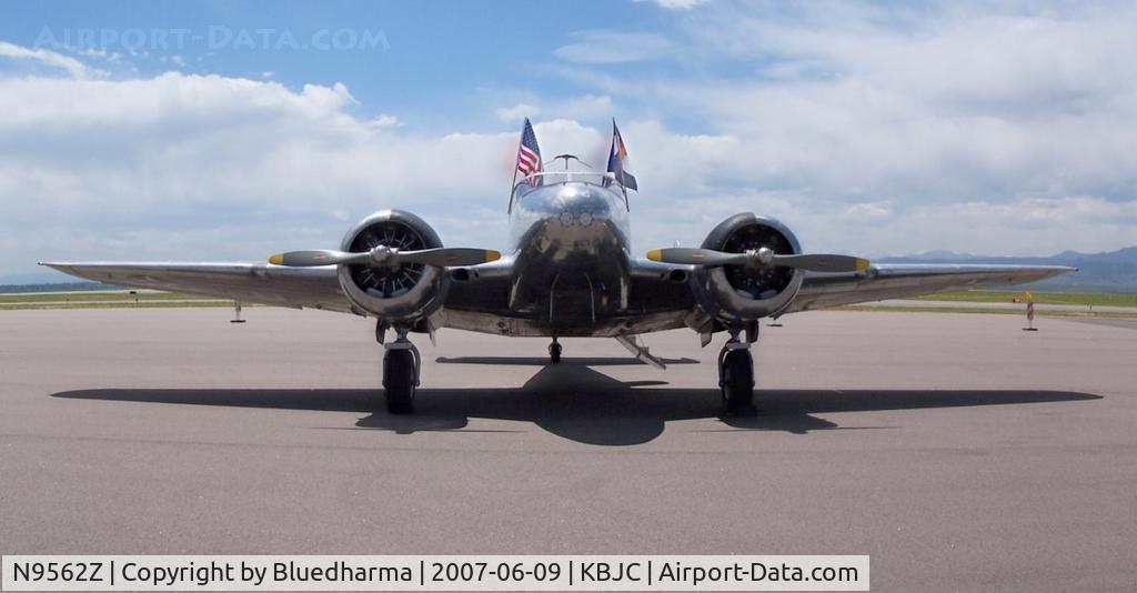 N9562Z, 1951 Beech C-45H Expeditor C/N AF-12, Front Panorama view