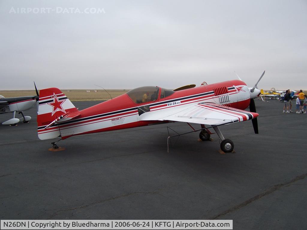 N26DN, 1991 Sukhoi Su-26MX C/N 5202, Port Profile