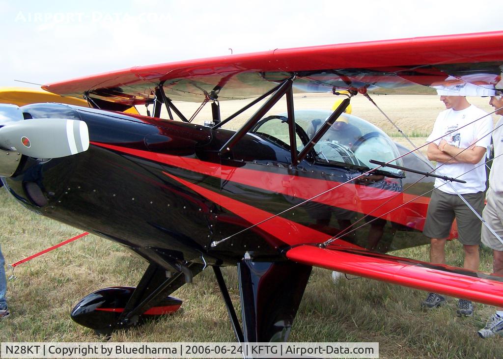 N28KT, 2005 Stolp SA-750 Acroduster Too C/N 0028, Power Play Front Starboard Detail