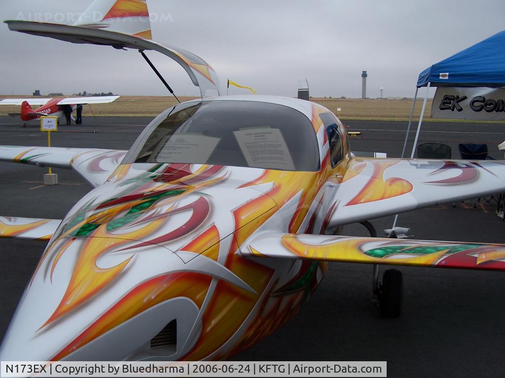 N173EX, 2004 Velocity Velocity 173 Elite RG C/N DMO282, Wild Paint Front View