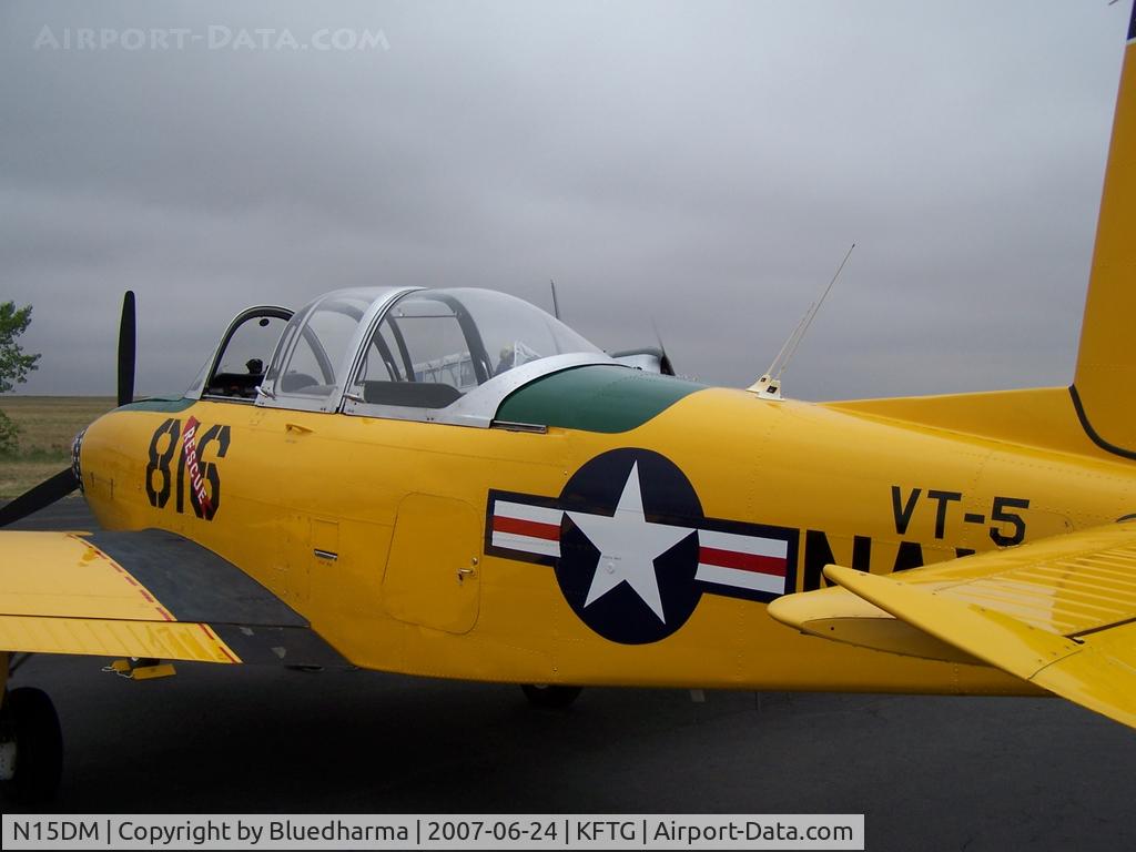 N15DM, 1955 Beech A45 C/N G-702, Port Side View