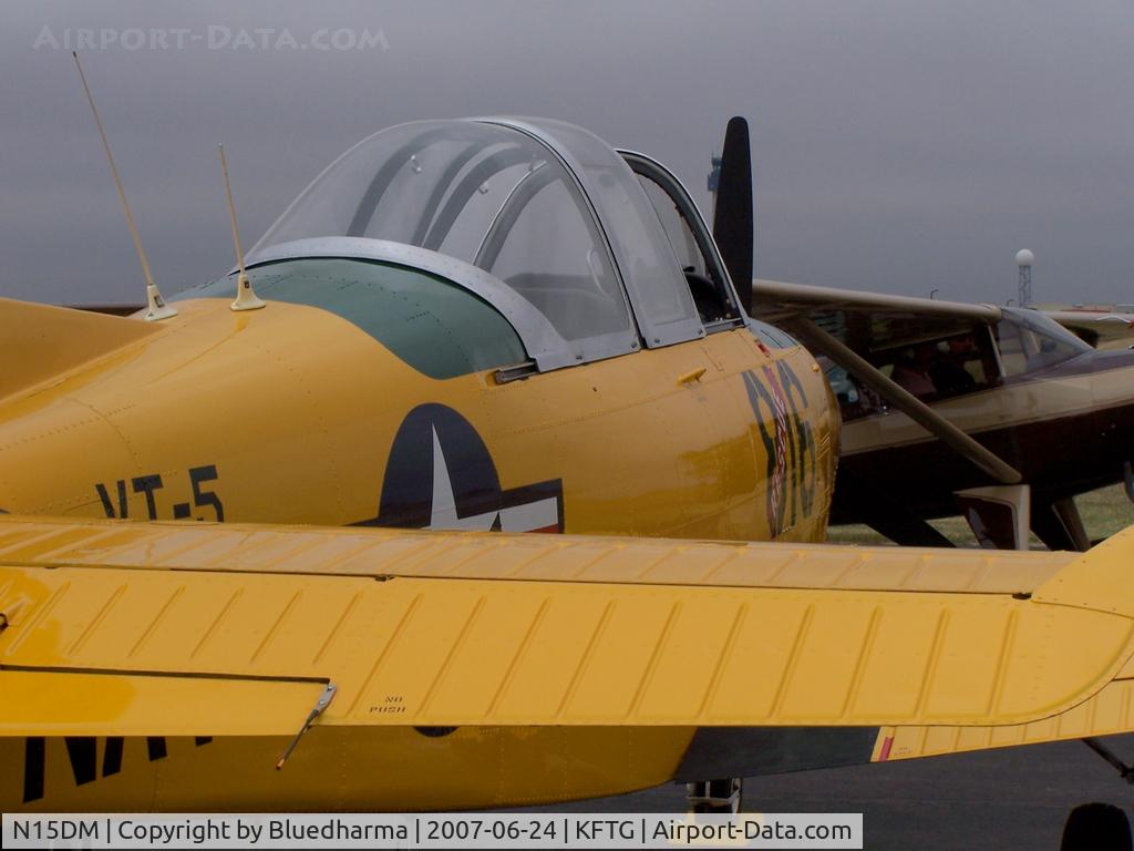 N15DM, 1955 Beech A45 C/N G-702, Starboard Tail View
