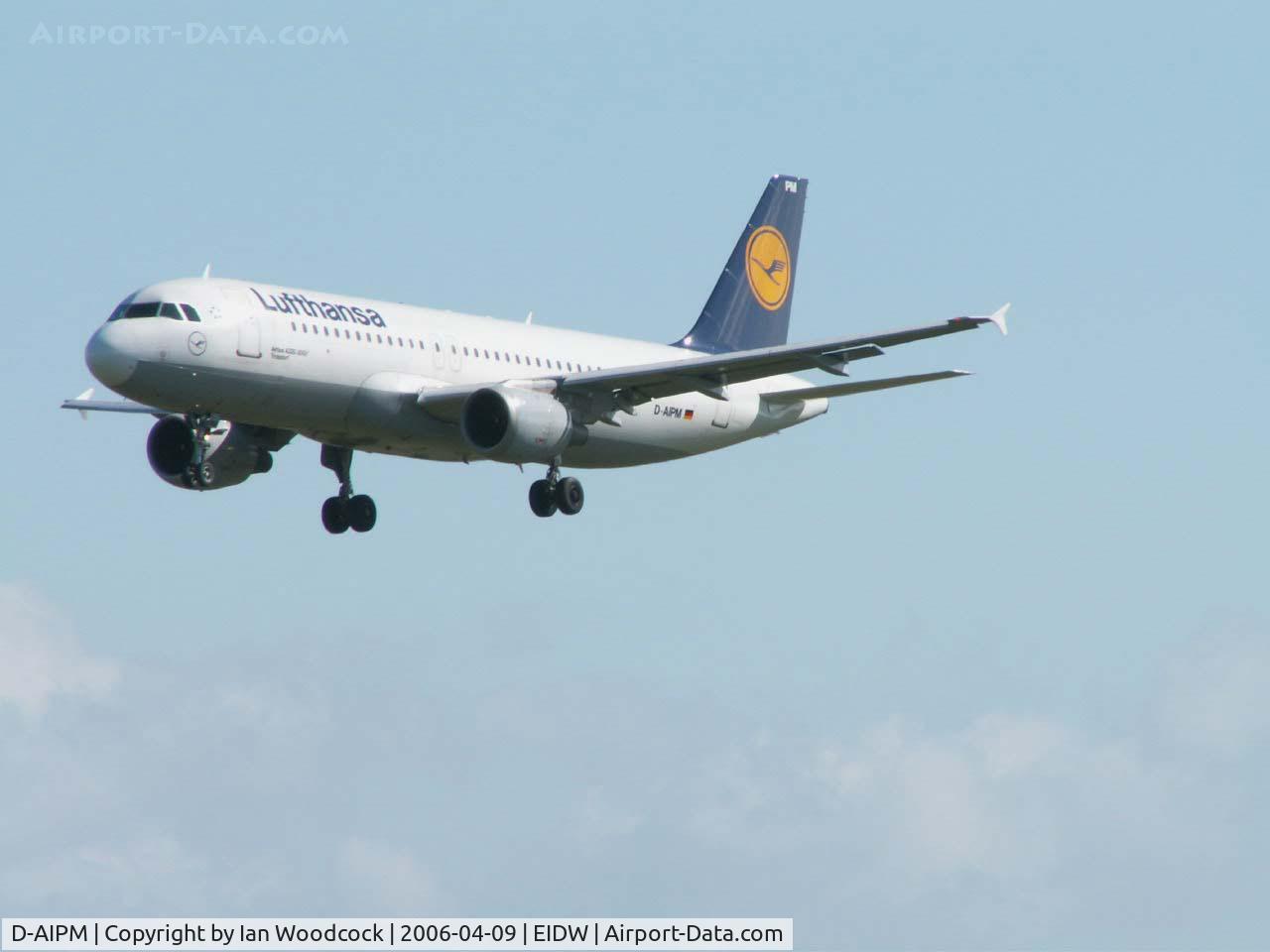 D-AIPM, 1990 Airbus A320-211 C/N 104, A320-211/Lufthansa/Dublin