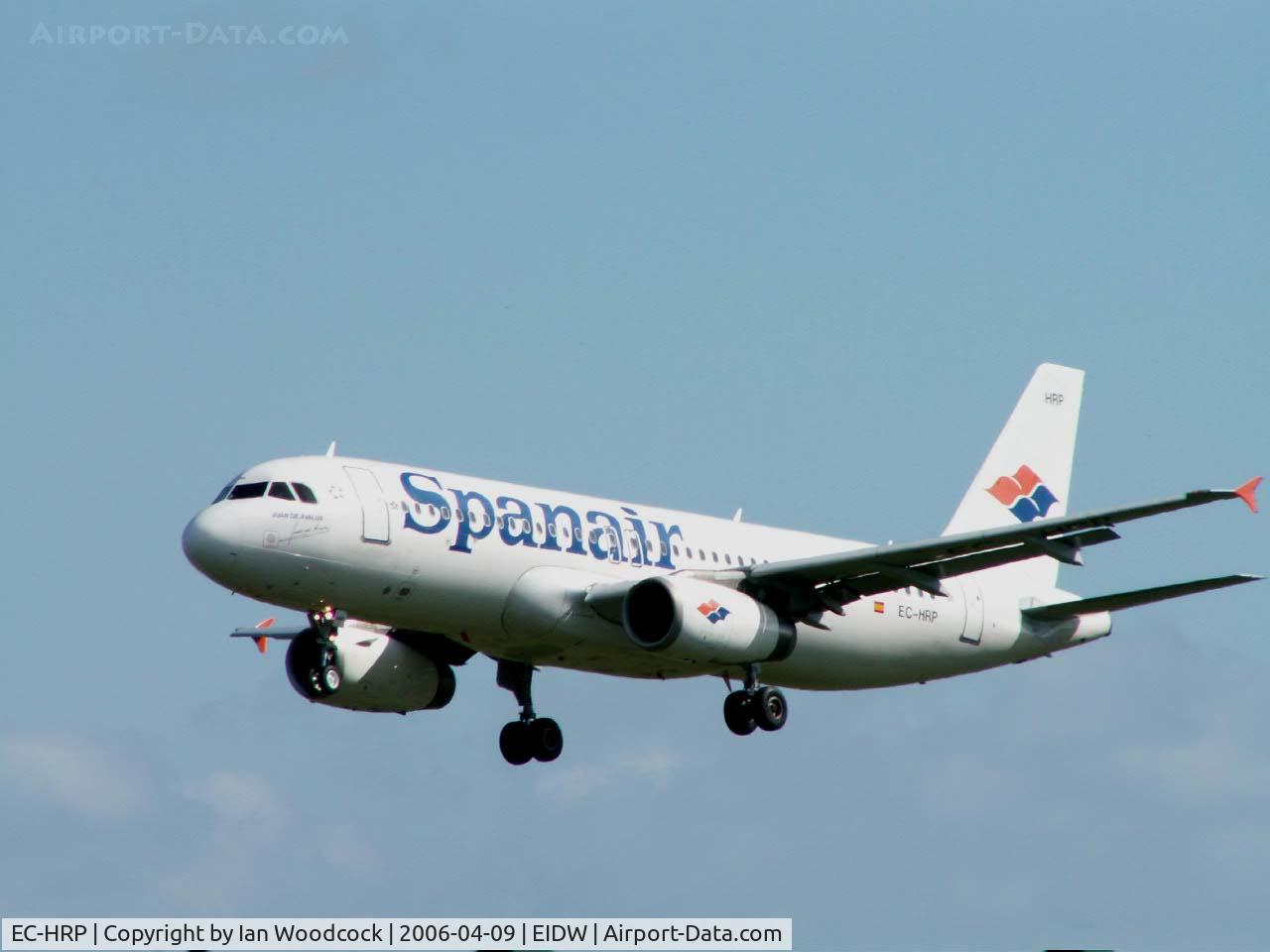 EC-HRP, 2000 Airbus A320-232 C/N 1349, A320-232/Spannair/Dublin