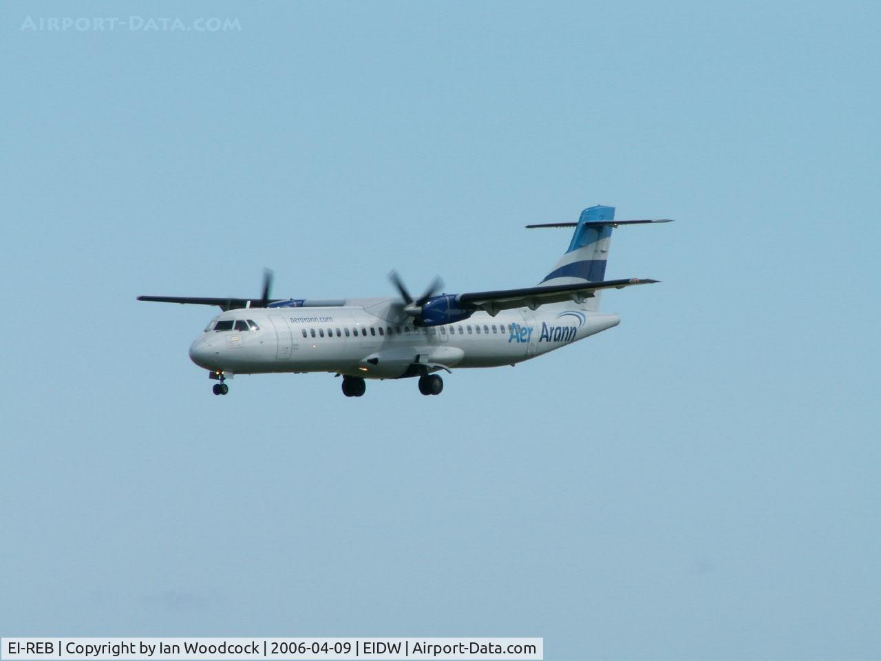 EI-REB, 1996 ATR 72-202 C/N 470, ATR72-202/Aer Arann/Dublin