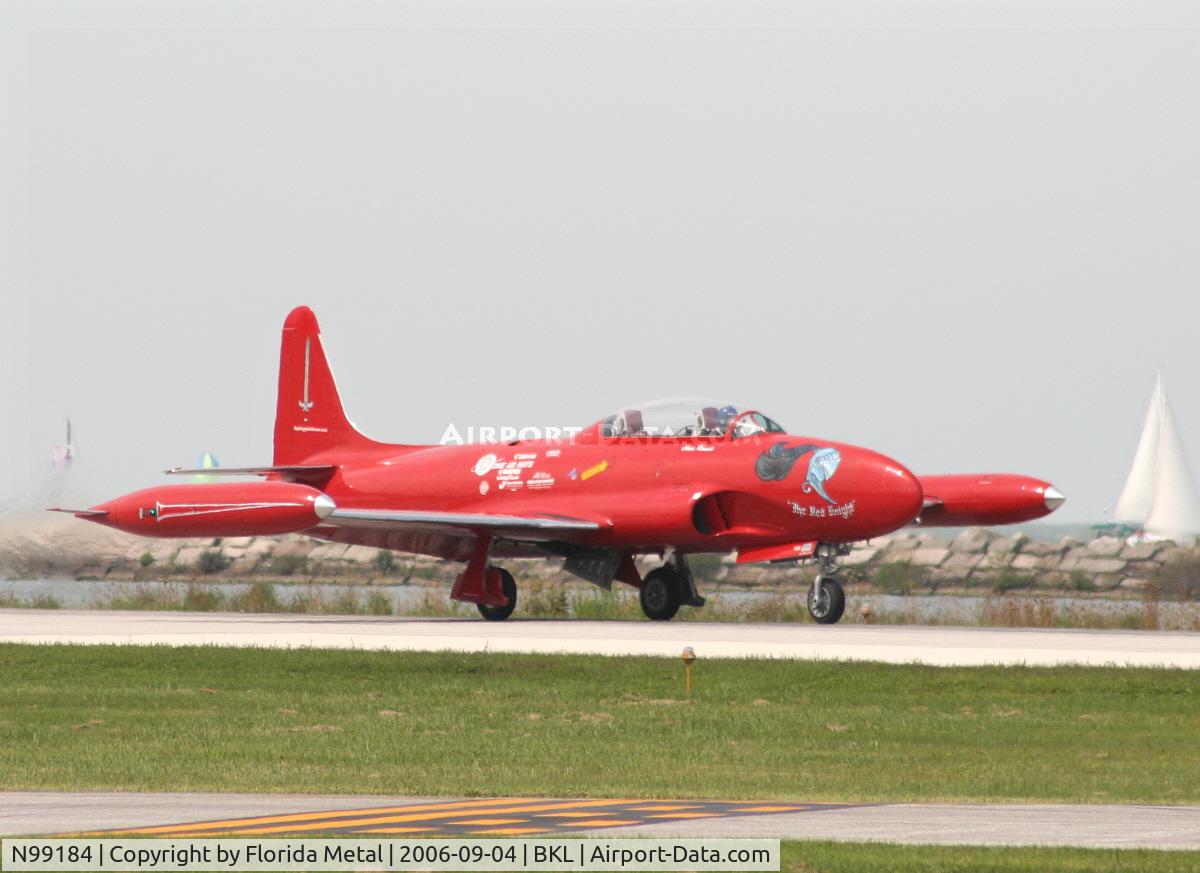 N99184, 1955 Canadair T-33AN Silver Star 3 C/N T33-98, T-33