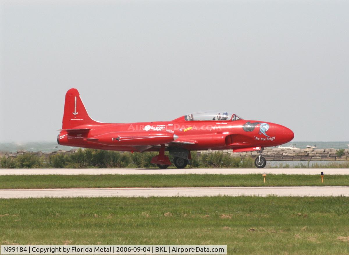 N99184, 1955 Canadair T-33AN Silver Star 3 C/N T33-98, T-33