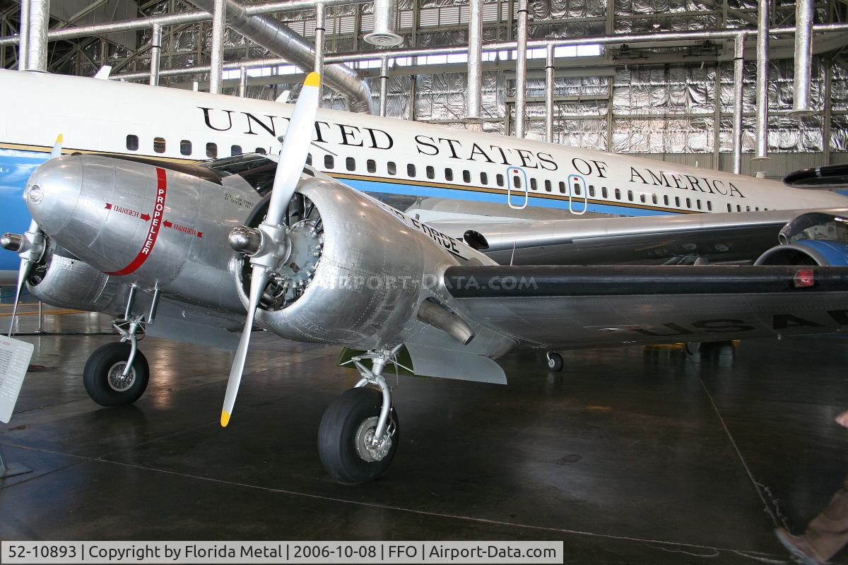 52-10893, 1952 Beech C-45H Expeditor C/N AF-823, C-45