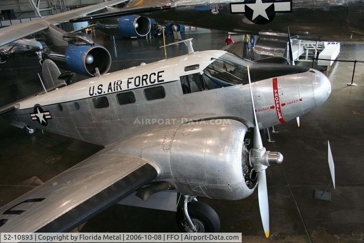 52-10893, 1952 Beech C-45H Expeditor C/N AF-823, C-45