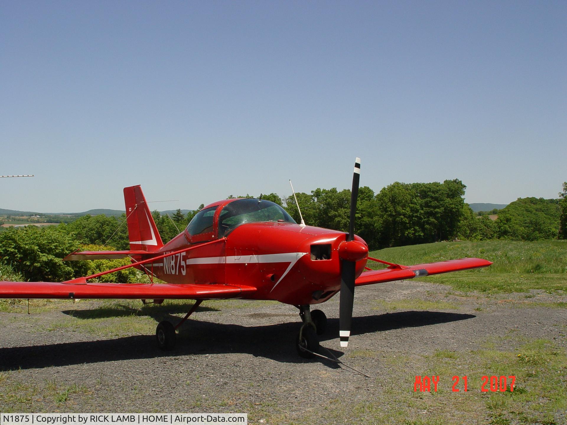 N1875, 1976 Stits SA-11A Playmate C/N 9, Heres my 60 year dream... home at last...