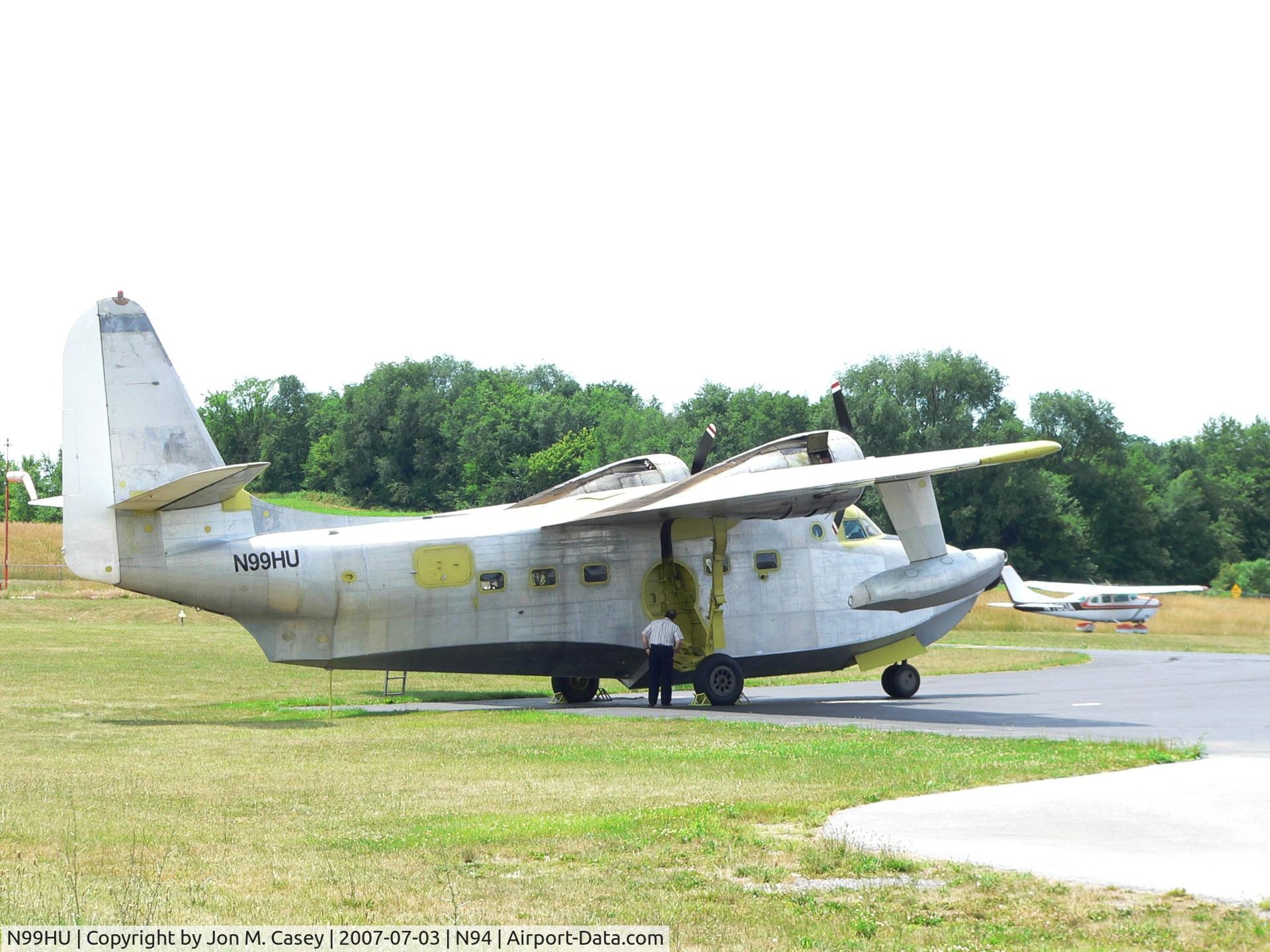 N99HU, Grumman SA-16A Albatross C/N G-40, Carlisle, PA Airport July 3, 2007