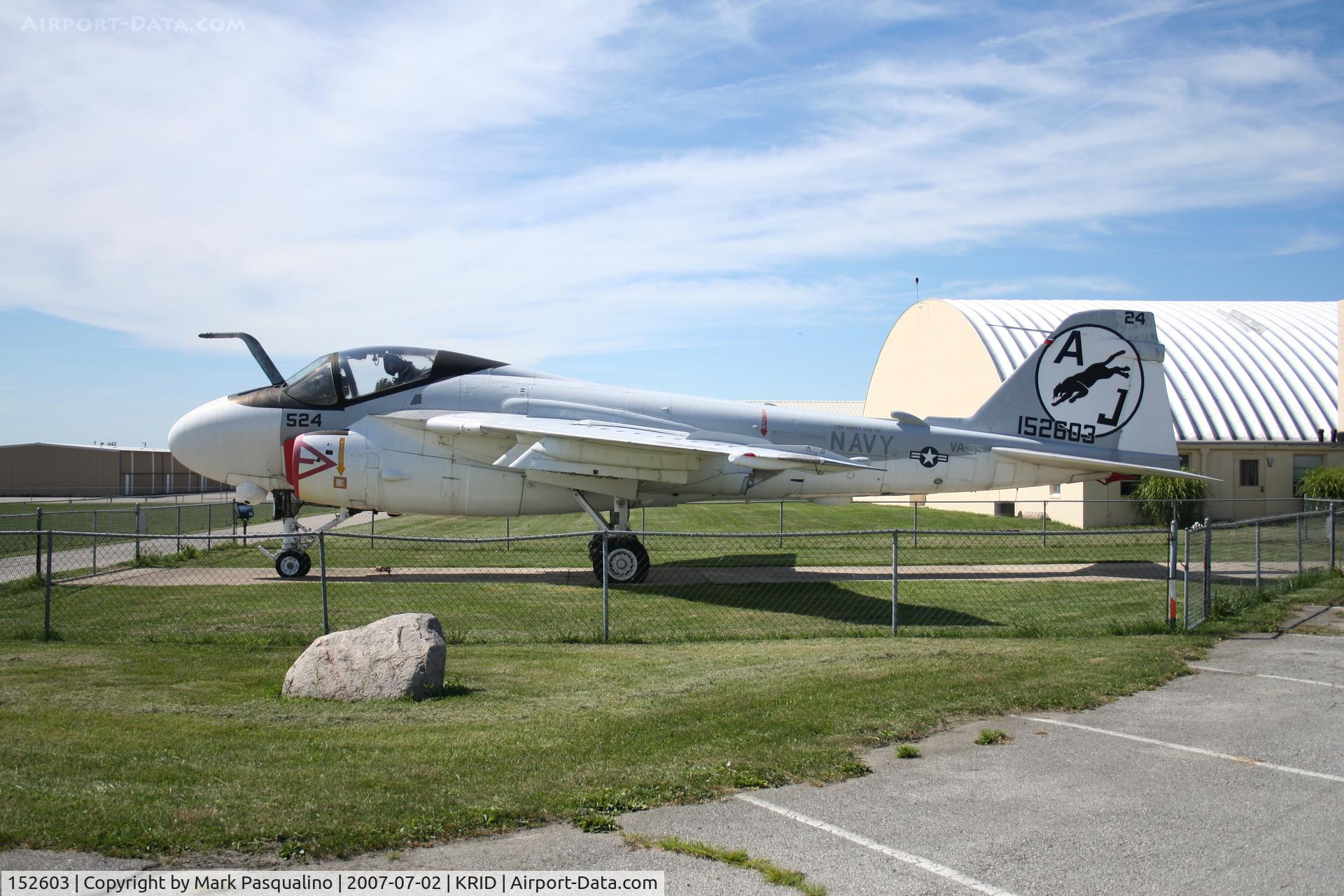 152603, Grumman A-6A Intruder C/N I-151, A-6E