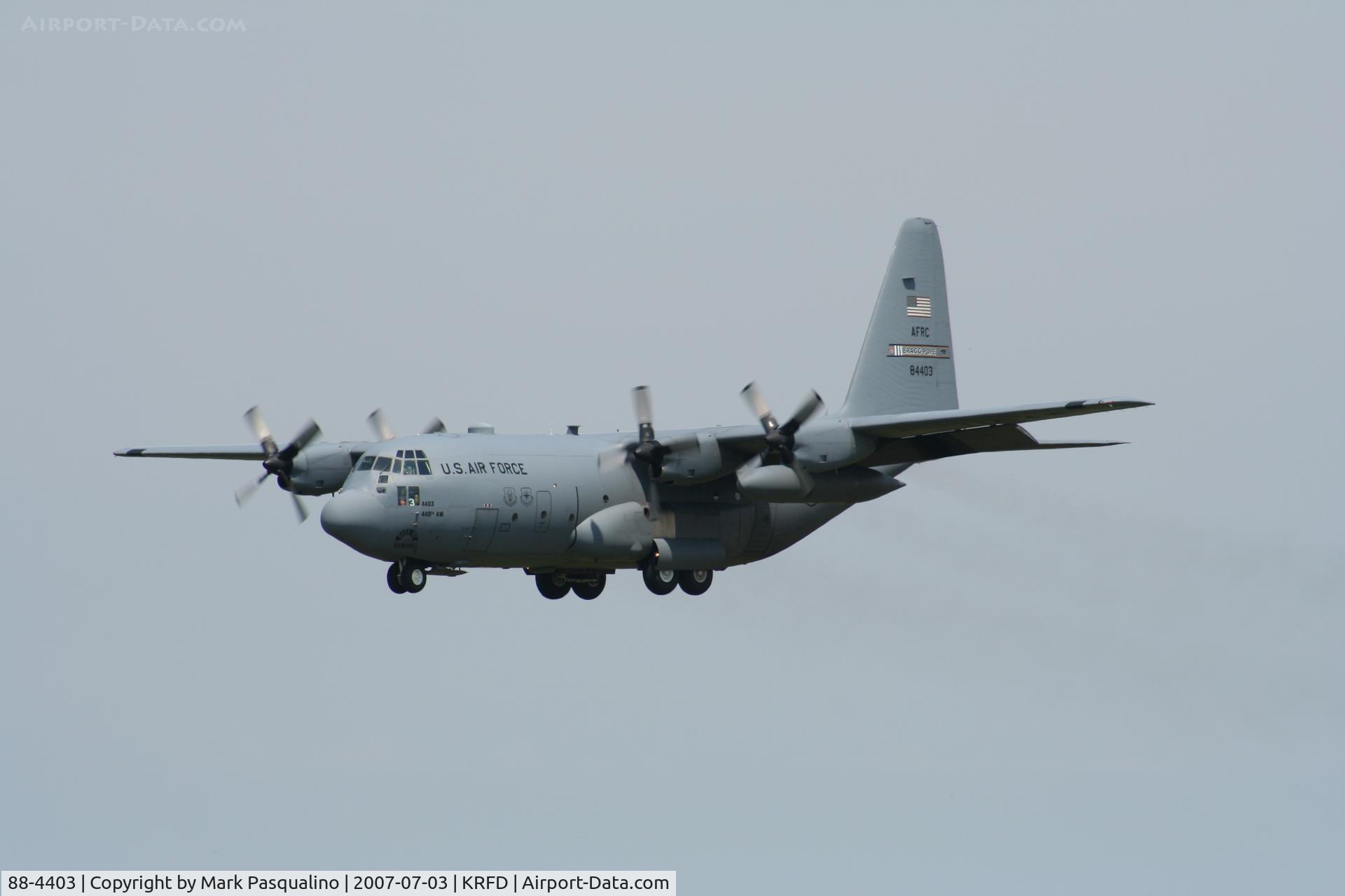 88-4403, 1988 Lockheed C-130H Hercules C/N 382-5156, Lockheed C-130H