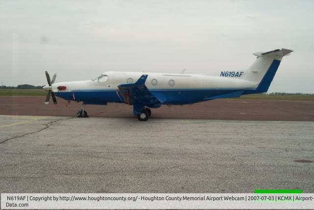 N619AF, 2005 Pilatus PC-12/45 C/N 619, Pilatus A/C at KCMX