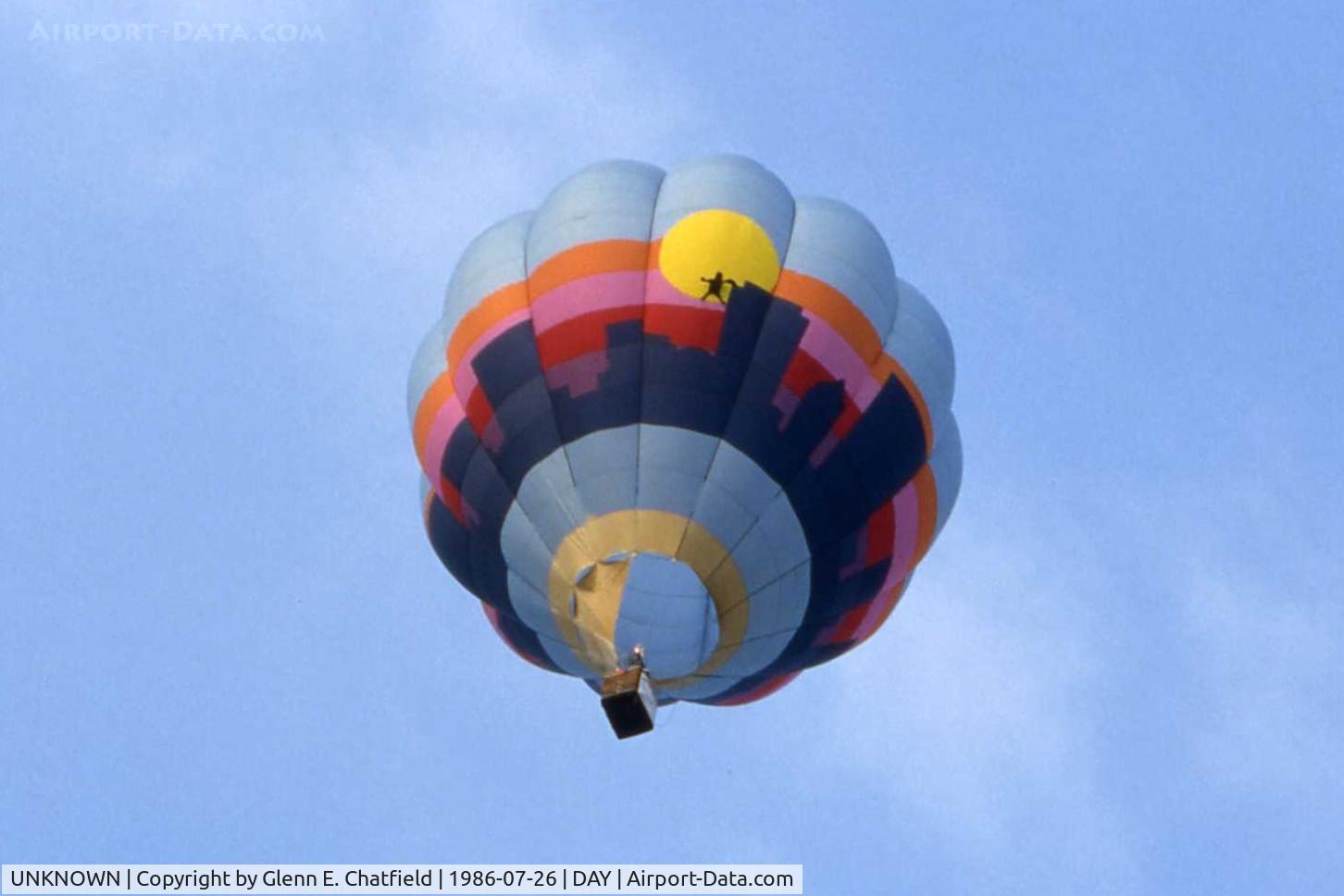 UNKNOWN, , Balloon flight in the morning at the Dayton Air Show