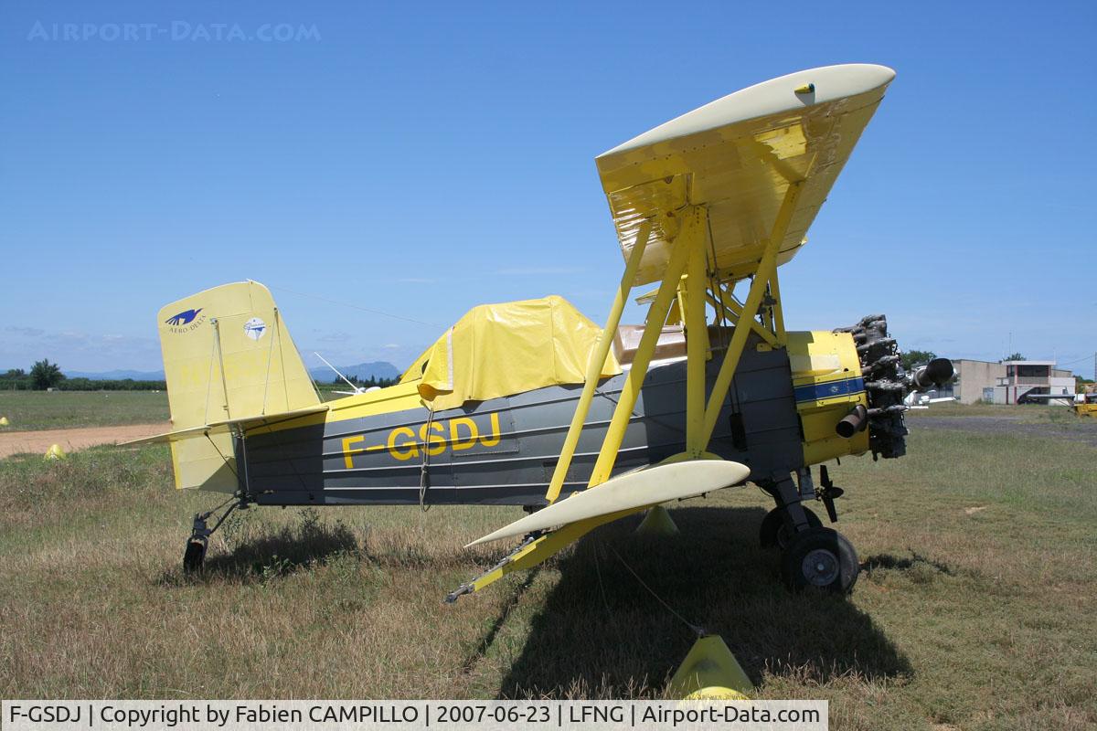 F-GSDJ, 1974 Grumman G-164B Ag Cat B C/N 1295, Montpellier Candillargues (LFNG) ex N9635