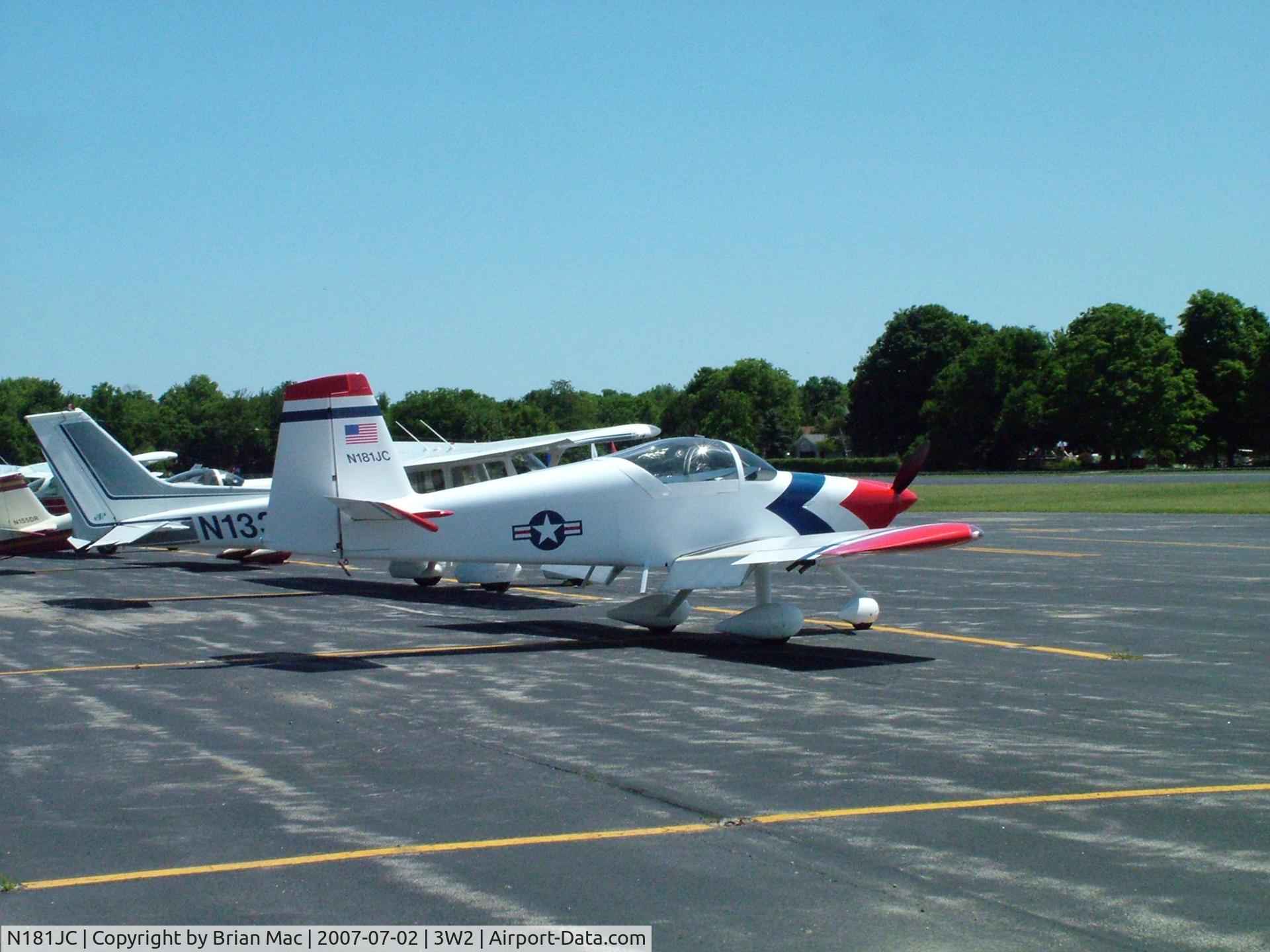 N181JC, 2004 Vans RV-7A C/N 71400, RV-7A