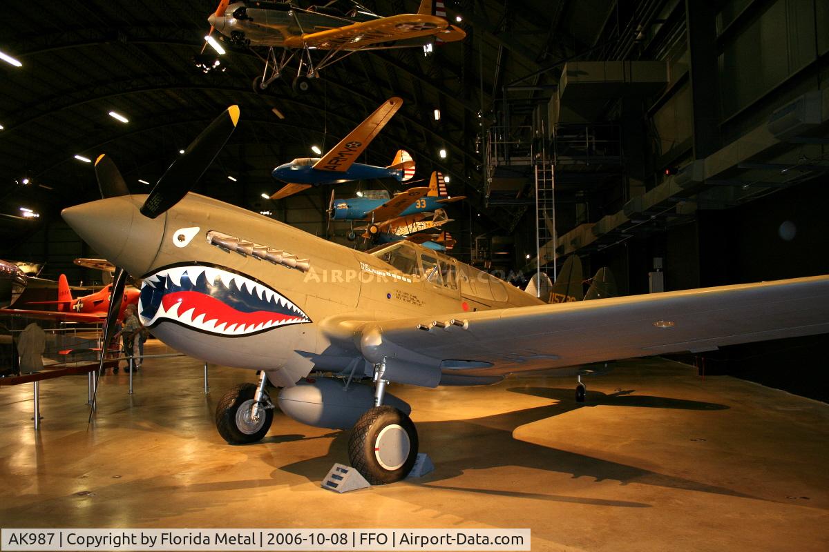 AK987, 1942 Curtiss P-40E Kittyhawk 1A C/N 18731, P-40