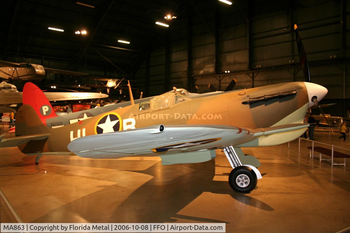 MA863, 1943 Supermarine 349 Spitfire F.Vc C/N Not found MA863, Spitfire MkVC