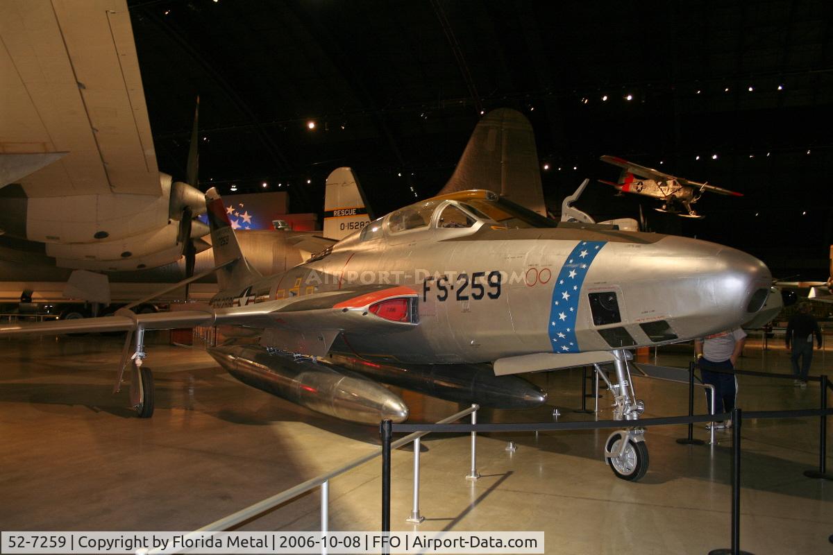 52-7259, Republic RF-84K-17-RE Thunderflash C/N 221, RF-84