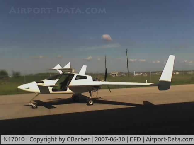 N17010, Velocity Velocity SE C/N 001, Velocity SE/FG Rotary powered. Houston, TX