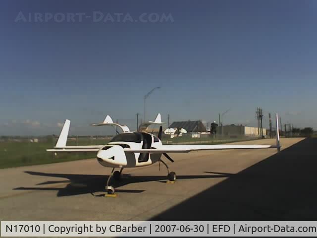 N17010, Velocity Velocity SE C/N 001, Velocity SE/FG Rotary powered. Houston, TX