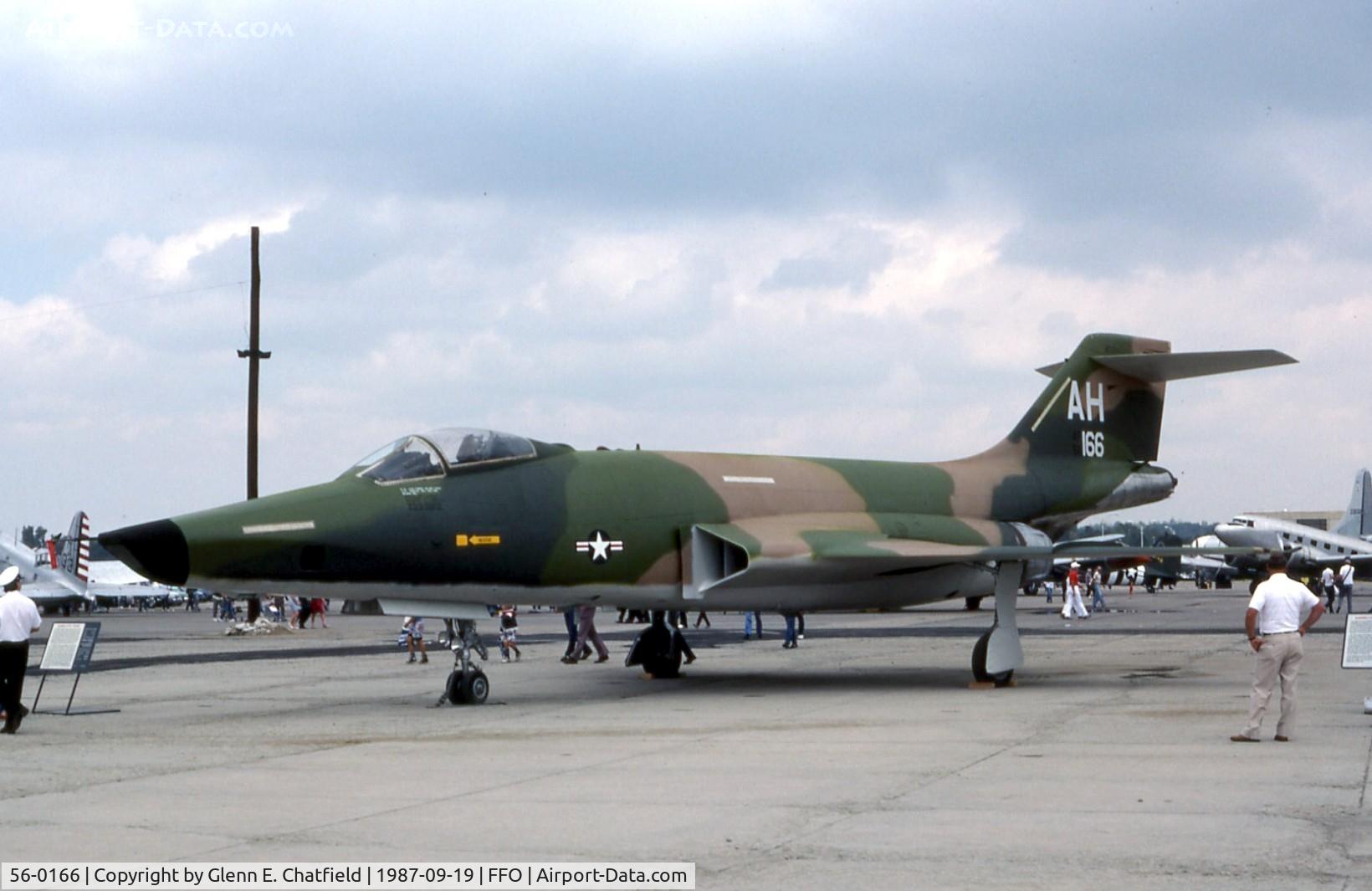 56-0166, 1956 McDonnell RF-101C Voodoo C/N 127, RF-101C at the National Museum of the U.S. Air Force