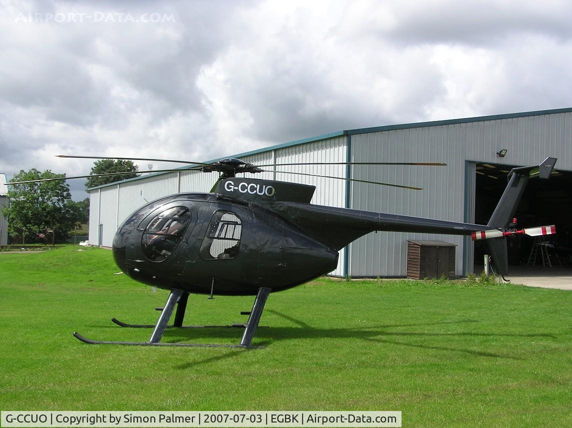G-CCUO, 1980 Hughes 369D C/N 400711D, Hughes 500D at Sywell