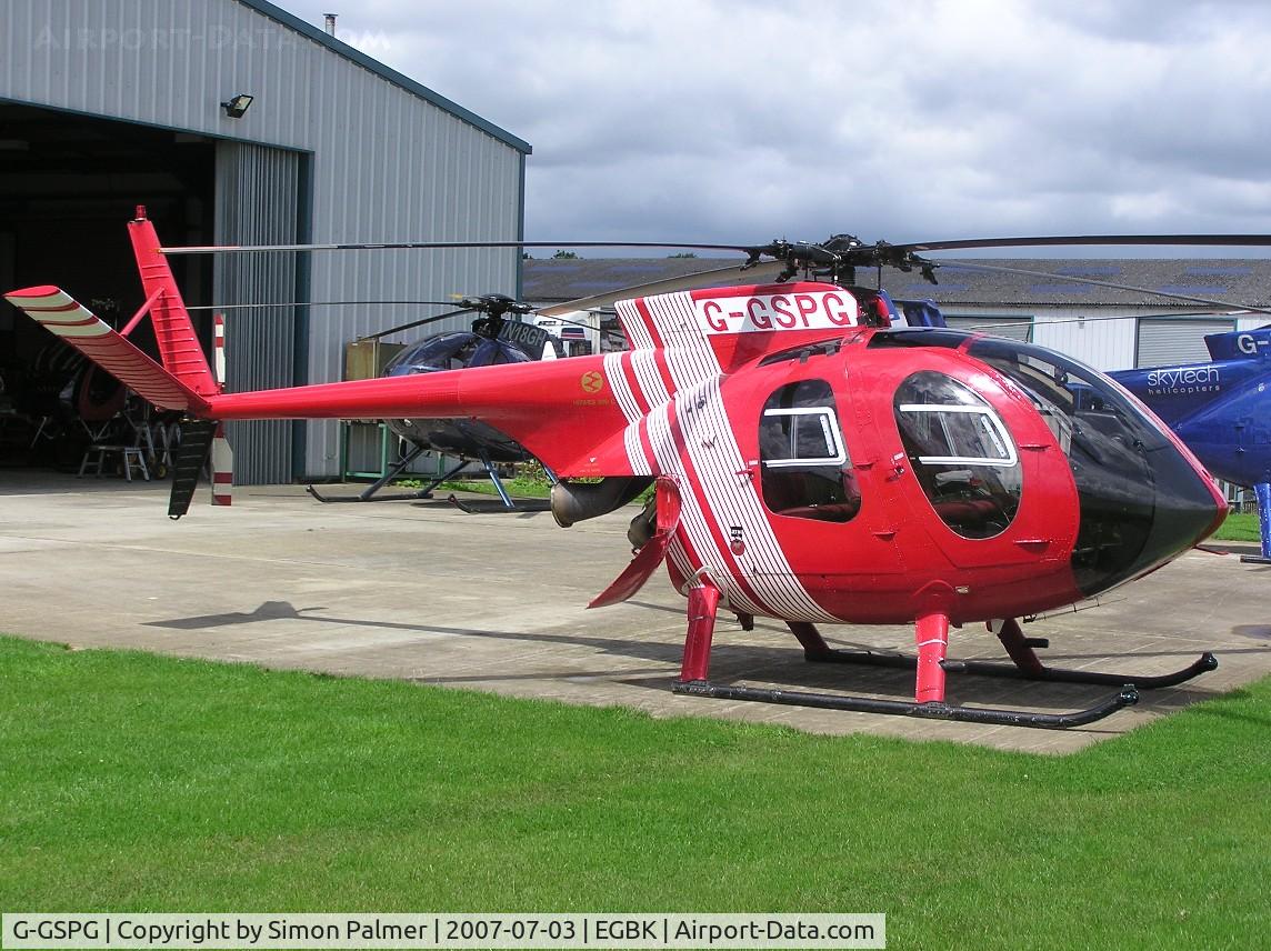 G-GSPG, 1976 Hughes 369HS C/N 450738S, Hughes 500C at Sywell