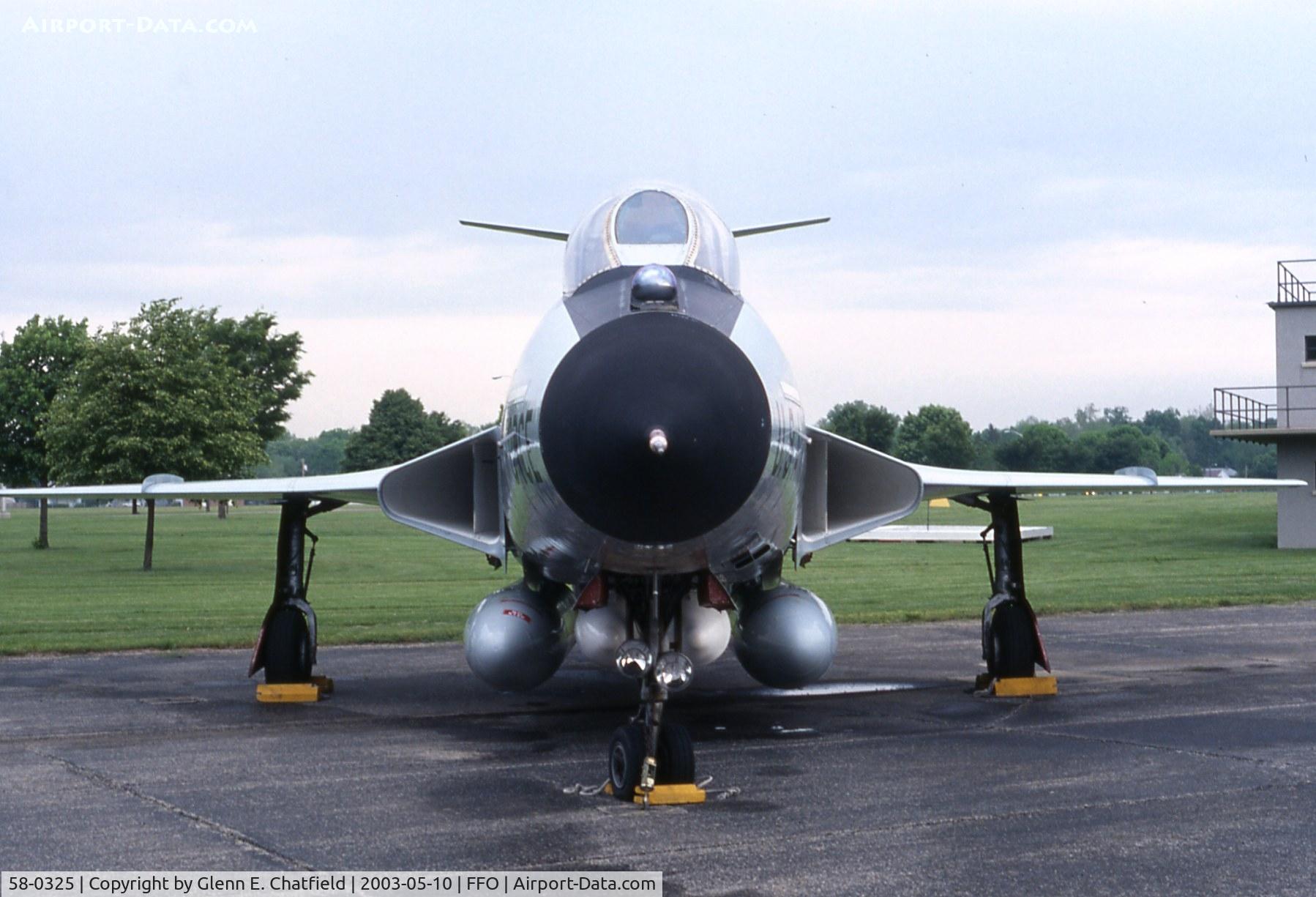 58-0325, 1958 McDonnell F-101B-110-MC Voodoo C/N 697, F-101B at the National Museum of the U.S. Air Force