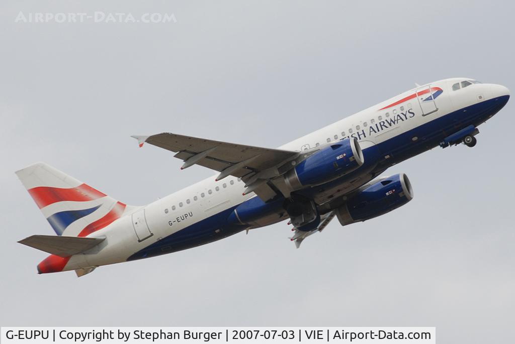 G-EUPU, 2000 Airbus A319-131 C/N 1384, G-EUPU