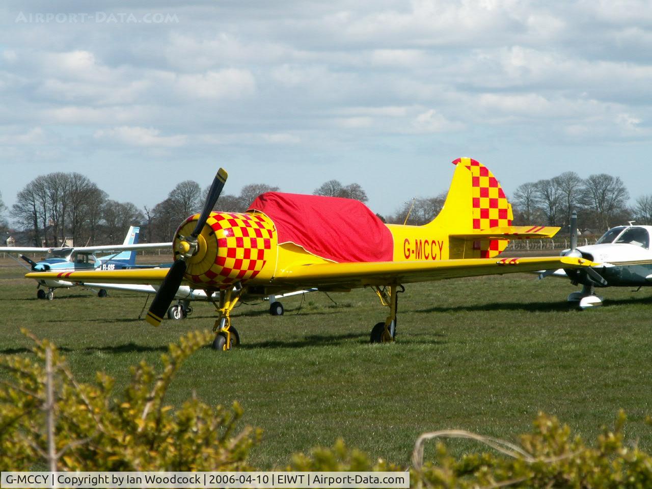 G-MCCY, 1990 Bacau Yak-52 C/N 9011112, Yakolev Yak-52/Weston,Co Kildare