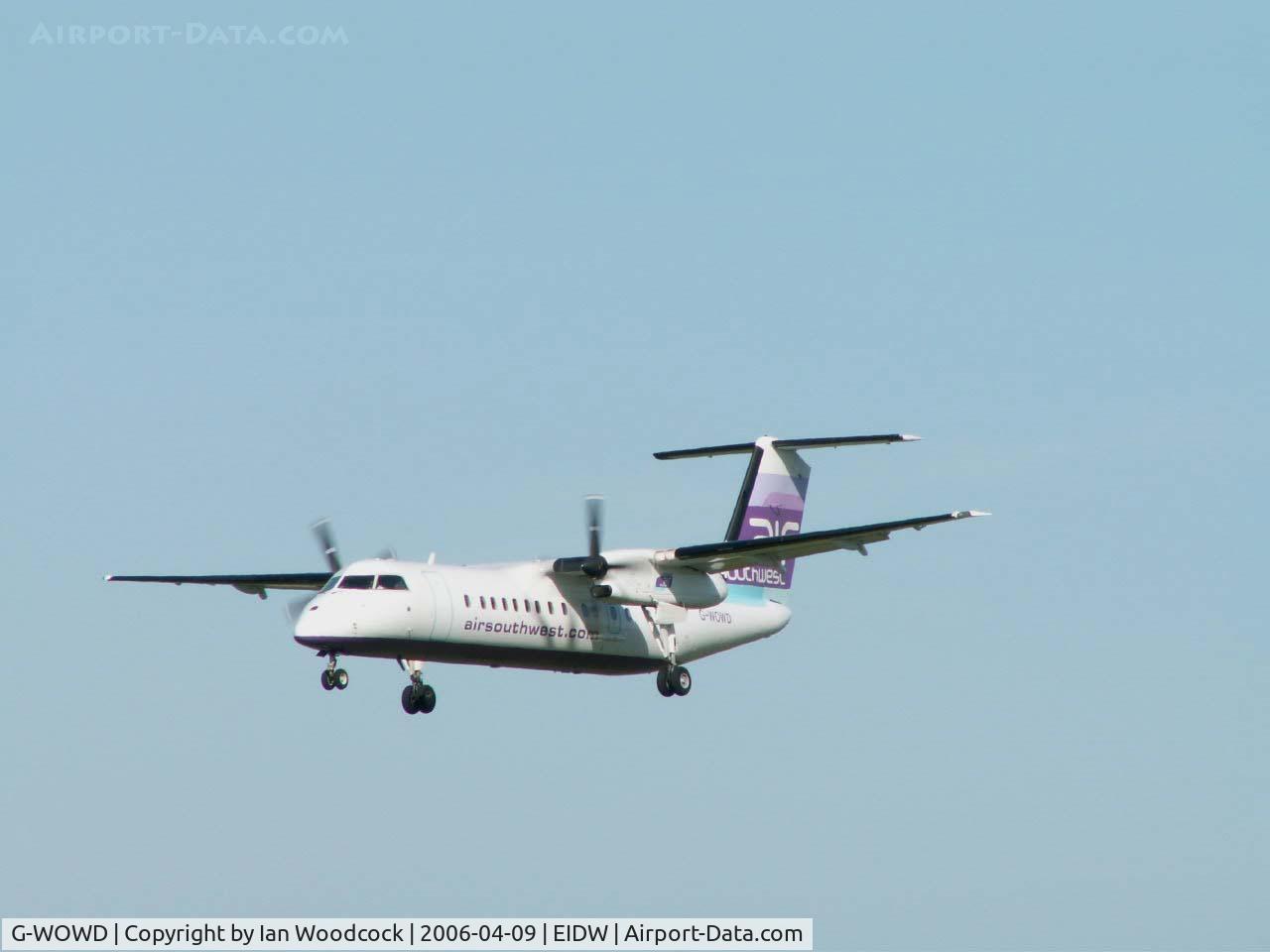G-WOWD, 1991 De Havilland Canada DHC-8-311 Dash 8 C/N 286, DHC-8-311/Air South West/Dublin