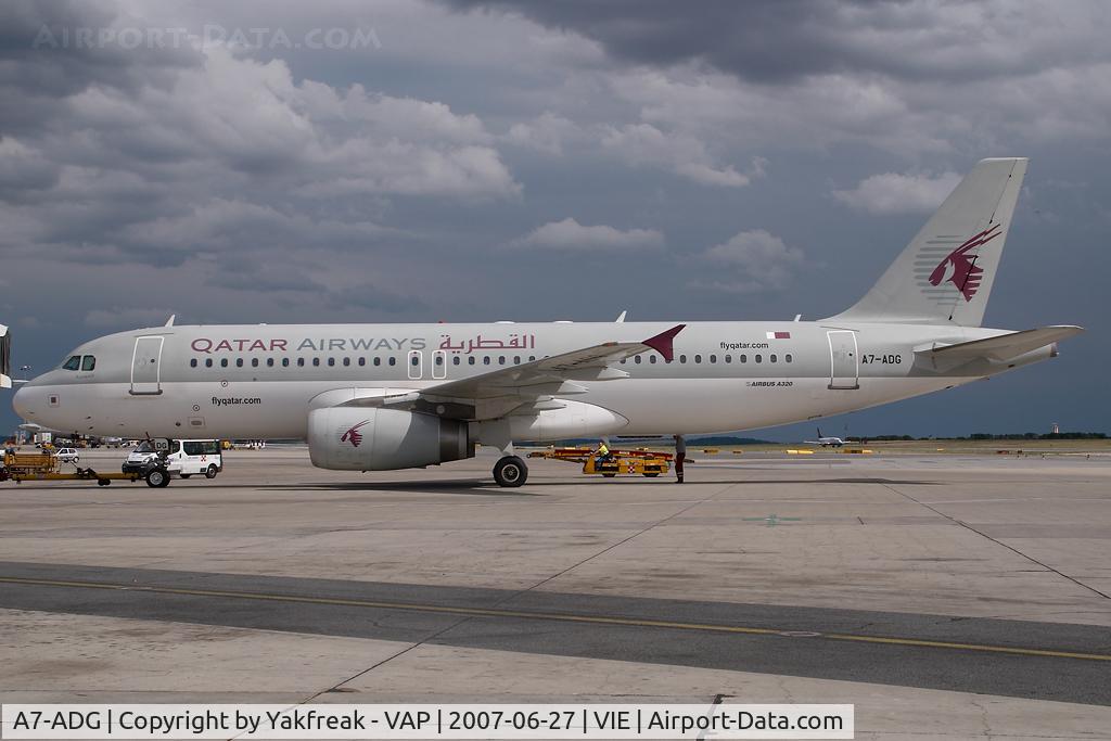 A7-ADG, 2003 Airbus A320-232 C/N 2121, Qatar Airways Airbus 320