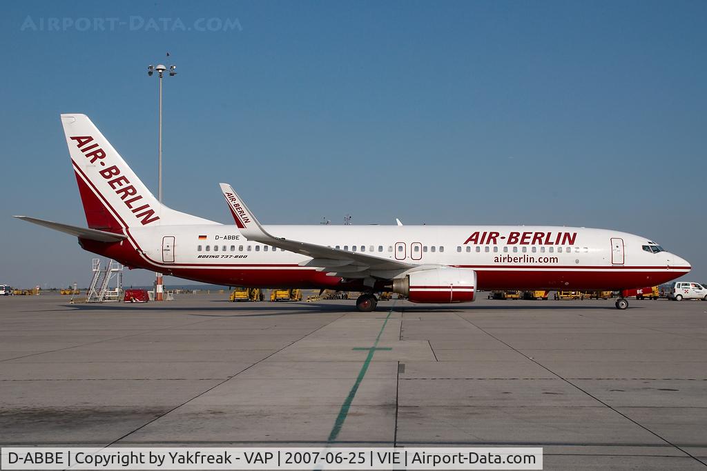 D-ABBE, 2002 Boeing 737-86J C/N 30881, Air Berlin Boeing 737-800