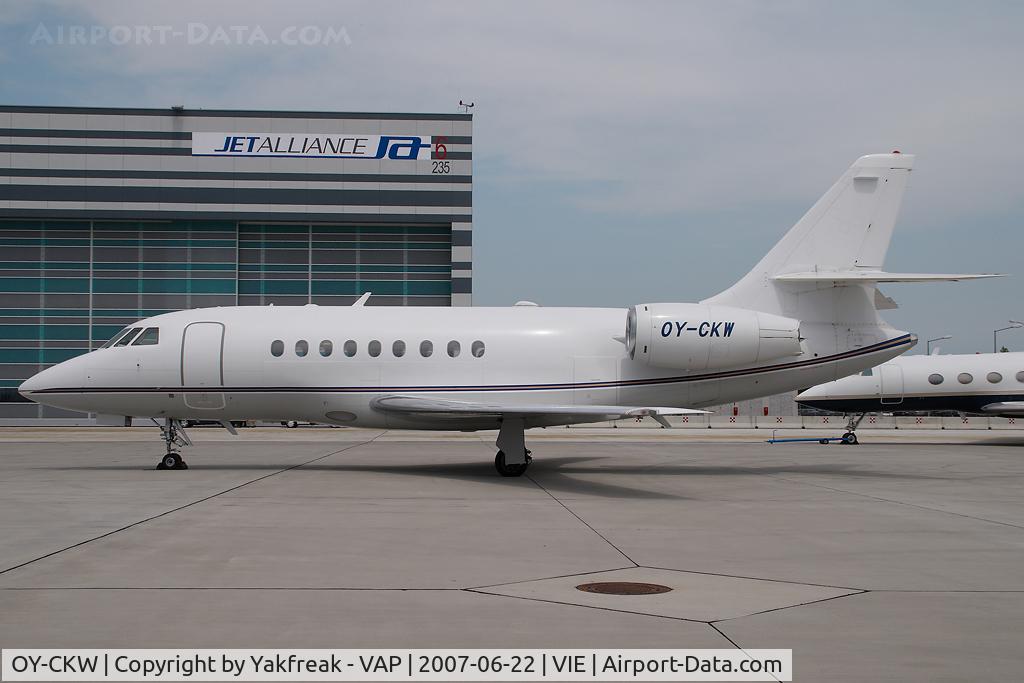 OY-CKW, 2002 Dassault Falcon 2000 C/N 166, Air Alsie Falcon 2000