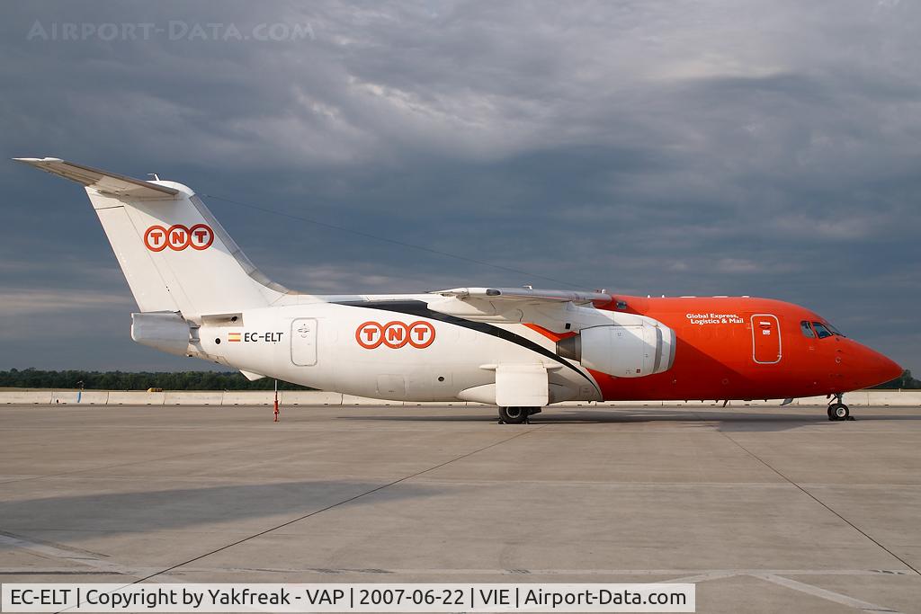 EC-ELT, 1988 British Aerospace BAe.146-200QT Quiet Trader C/N E2102, TNT Bae 146