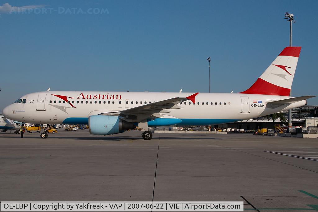 OE-LBP, 1998 Airbus A320-214 C/N 797, Austrian Airlines Airbus 320