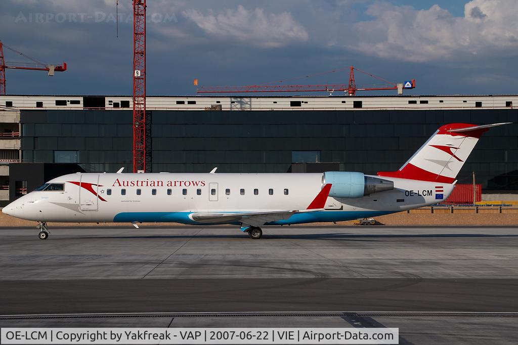 OE-LCM, 1997 Canadair CRJ-200LR (CL-600-2B19) C/N 7205, Austrian ARrows Regionaljet