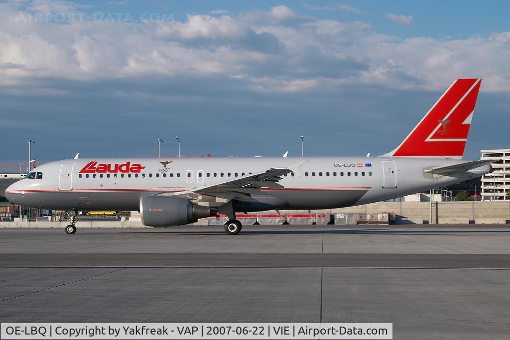 OE-LBQ, 1999 Airbus A320-214 C/N 1137, Lauda AIr Airbus 320