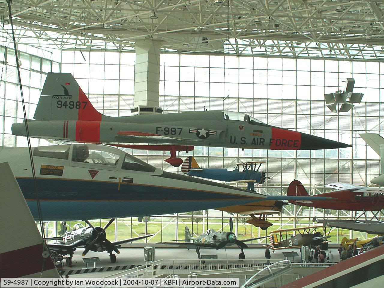 59-4987, 1963 Northrop YF-5A-NO Freedom Fighter C/N N.6001, Northrop YF-5A/Preserved,Museum of Flight/Seattle
