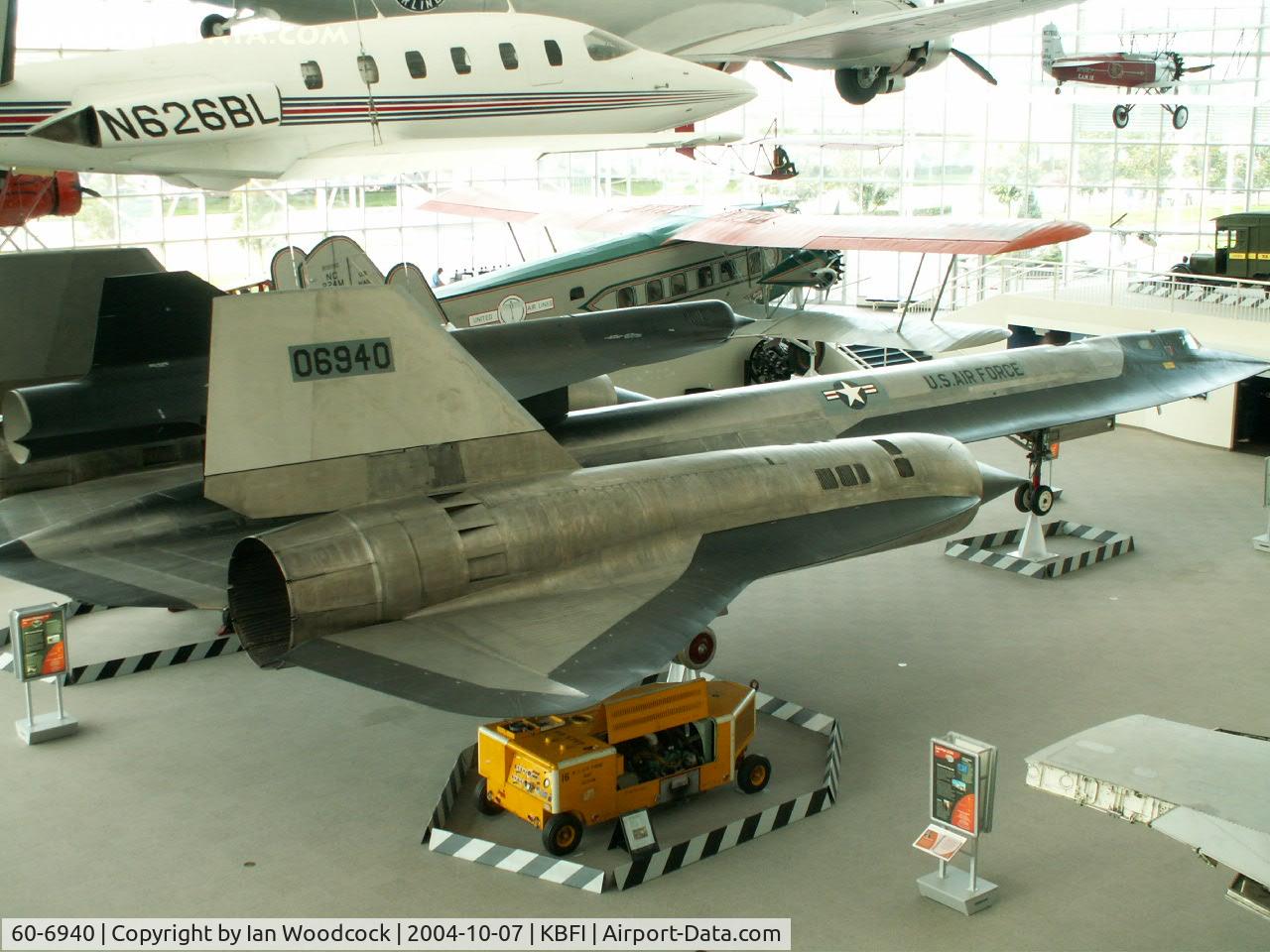60-6940, 1962 Lockheed A-11 Blackbird C/N 134, Lockheed A-11/Musuem of Flight/Seattle